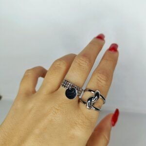 Bague NINA argentée