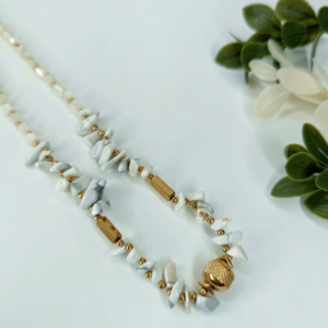 Collier JAYDA blanc