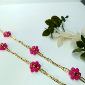 Collier ESME rose