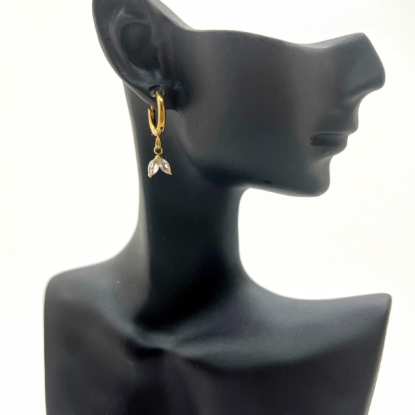 Boucles d'oreilles STECY dorées