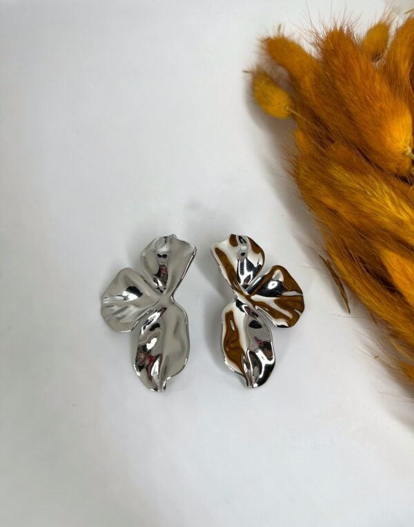 Boucles d'oreilles MARTA argentées – Image 3