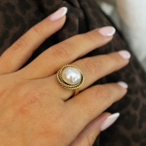 Bague LOURDES dorée