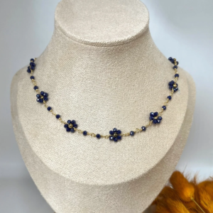 Collier ANA-MARIA bleu