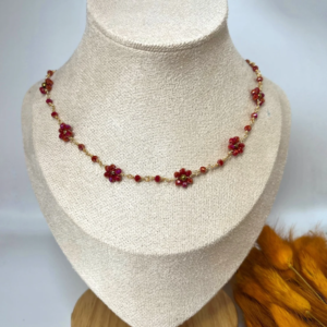 Collier ANA-MARIA rouge