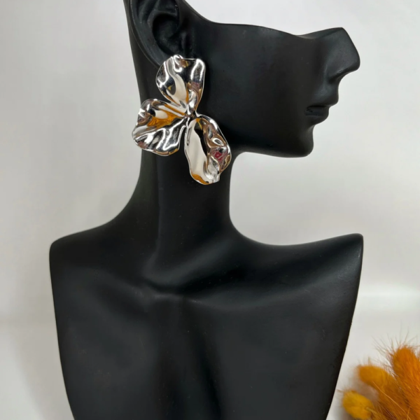 Boucles d'oreilles MARTA argentées