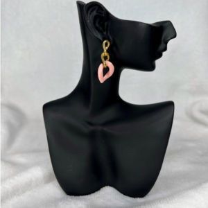 Boucles d’oreilles MAYA rose