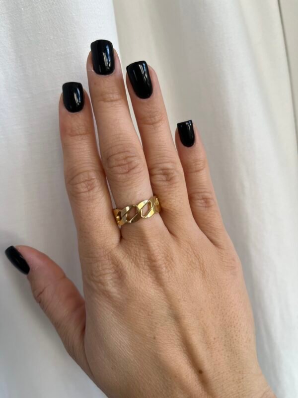 Bague DIRIA dorée – Image 3