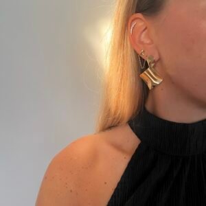 Boucles d’oreilles RACHELLE dorées