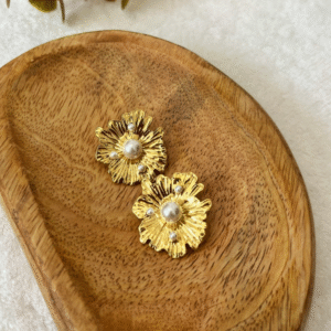 Boucles d&rsquo;oreilles DIANA dorées