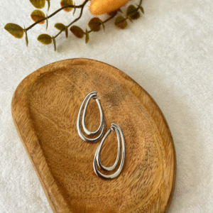 Boucles d&rsquo;oreilles ORELIA argentées