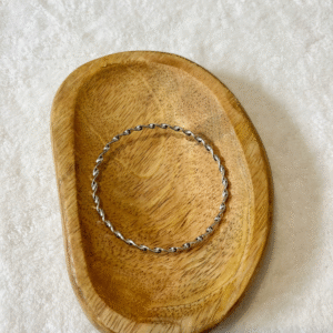 Bracelet jonc JUJU argenté