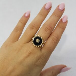Bague NARA dorée