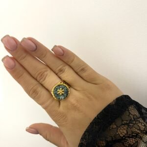 Bague CAROLINA dorée