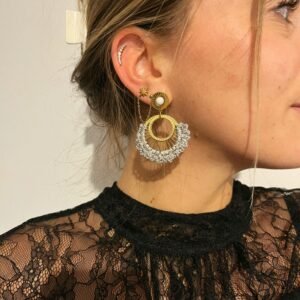 Boucles d’oreilles LIDIA dorées