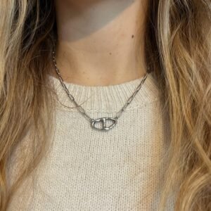 Collier SALIMA argenté