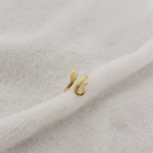 Bague SERPENTA dorée