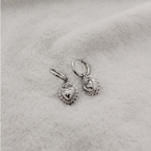 Boucles d&rsquo;oreilles ZAYA argentées