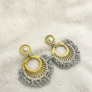 Boucles d’oreilles LIDIA dorées