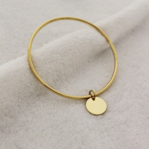 Bracelet jonc NOELIA doré