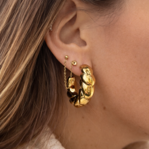 Boucles d’oreilles VAYA dorées