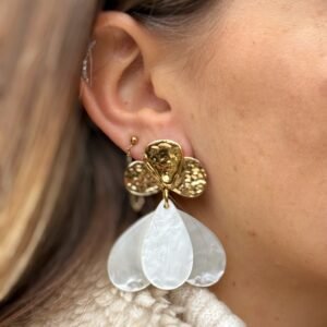 Boucles d’oreilles PAMELA dorées