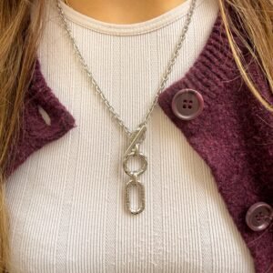 Collier CELIA argenté