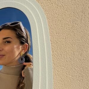 Boucles d&rsquo;oreilles MONA dorées