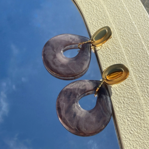 Boucles d&rsquo;oreilles MONA dorées