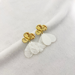 Boucles d’oreilles PAMELA dorées