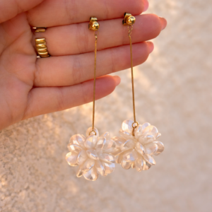 Boucles d&rsquo;oreilles ELYSE dorées