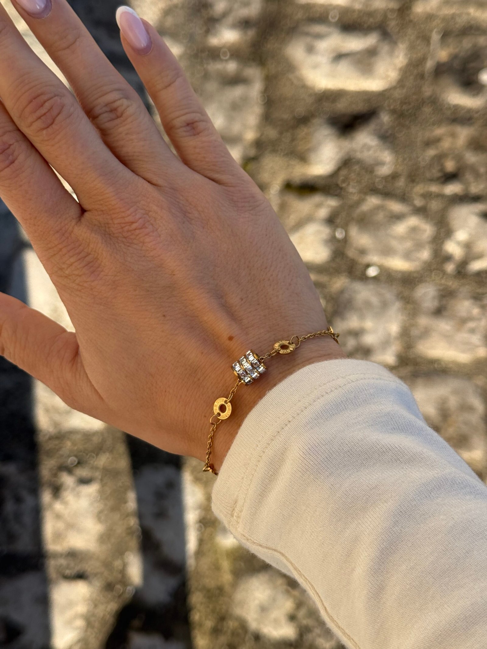 Bracelet ASSIA doré – Image 3