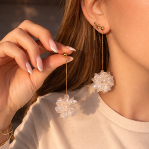 Boucles d&rsquo;oreilles ELYSE dorées