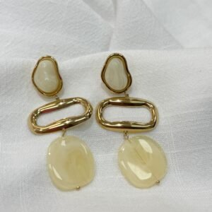 Boucles d’oreilles CLARITA dorées