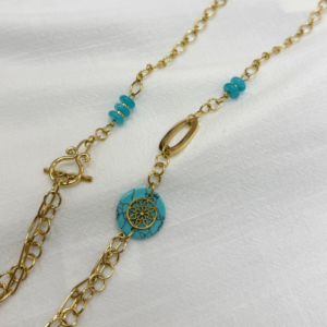 Collier SAM doré