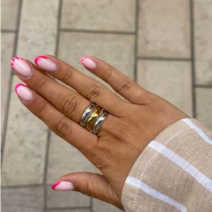 Bague CLOE bicolore