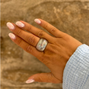 Bague TUNA argentée