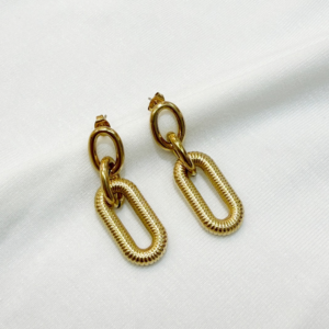 Boucles d&rsquo;oreilles CINDY dorées