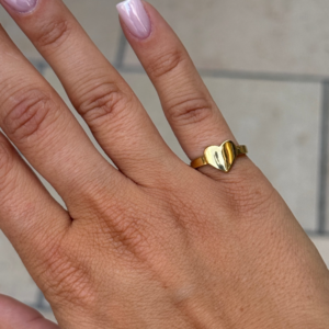 Bague AMOUR dorée