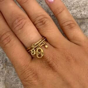 Bague JULI dorée