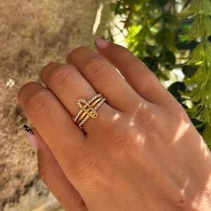 Bague MODA dorée