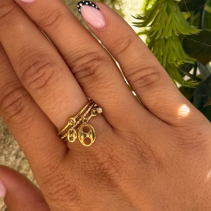 Bague JULI dorée