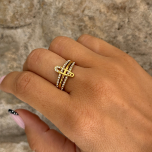 Bague MODA dorée