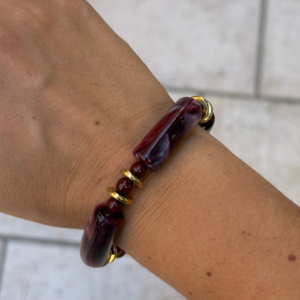 Bracelet MYLA bordeaux