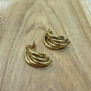 Boucles d’oreilles SHERA dorée